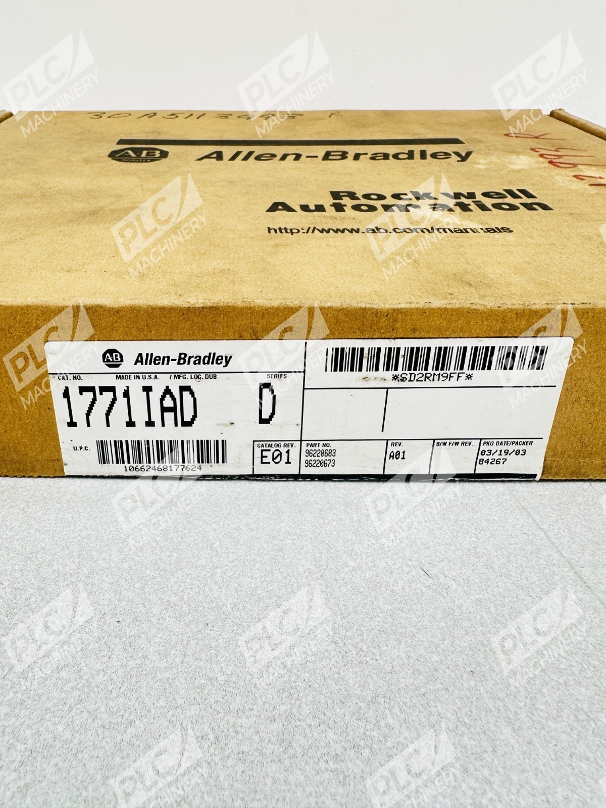 Allen Bradley 1771-IAD Series D 120V DC/AC 50/60HZ Module - Image 2