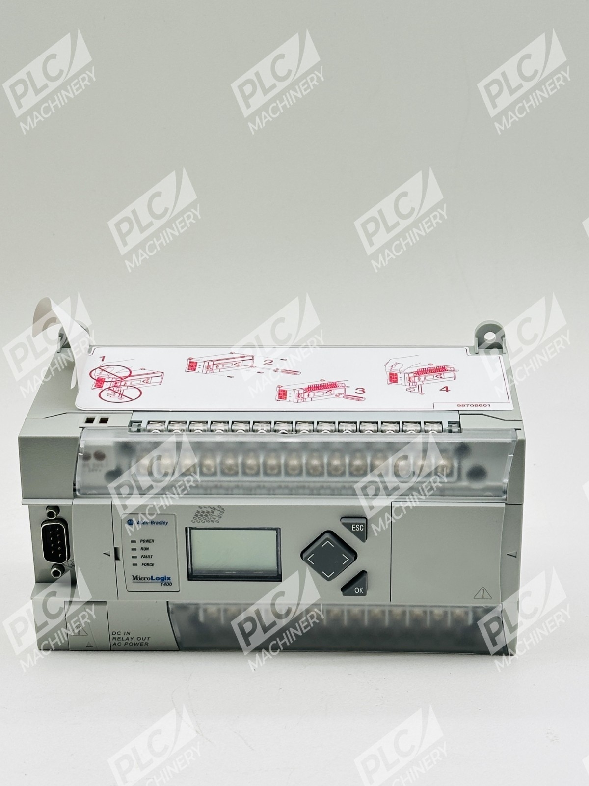 Allen Bradley 1766-L32BWA Series C MicroLogix 1400 32 Point Controller - Image 4
