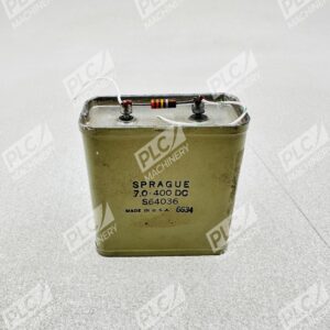Sprague S64036 Oil Filled Capacitor 7.0uF 400VDC