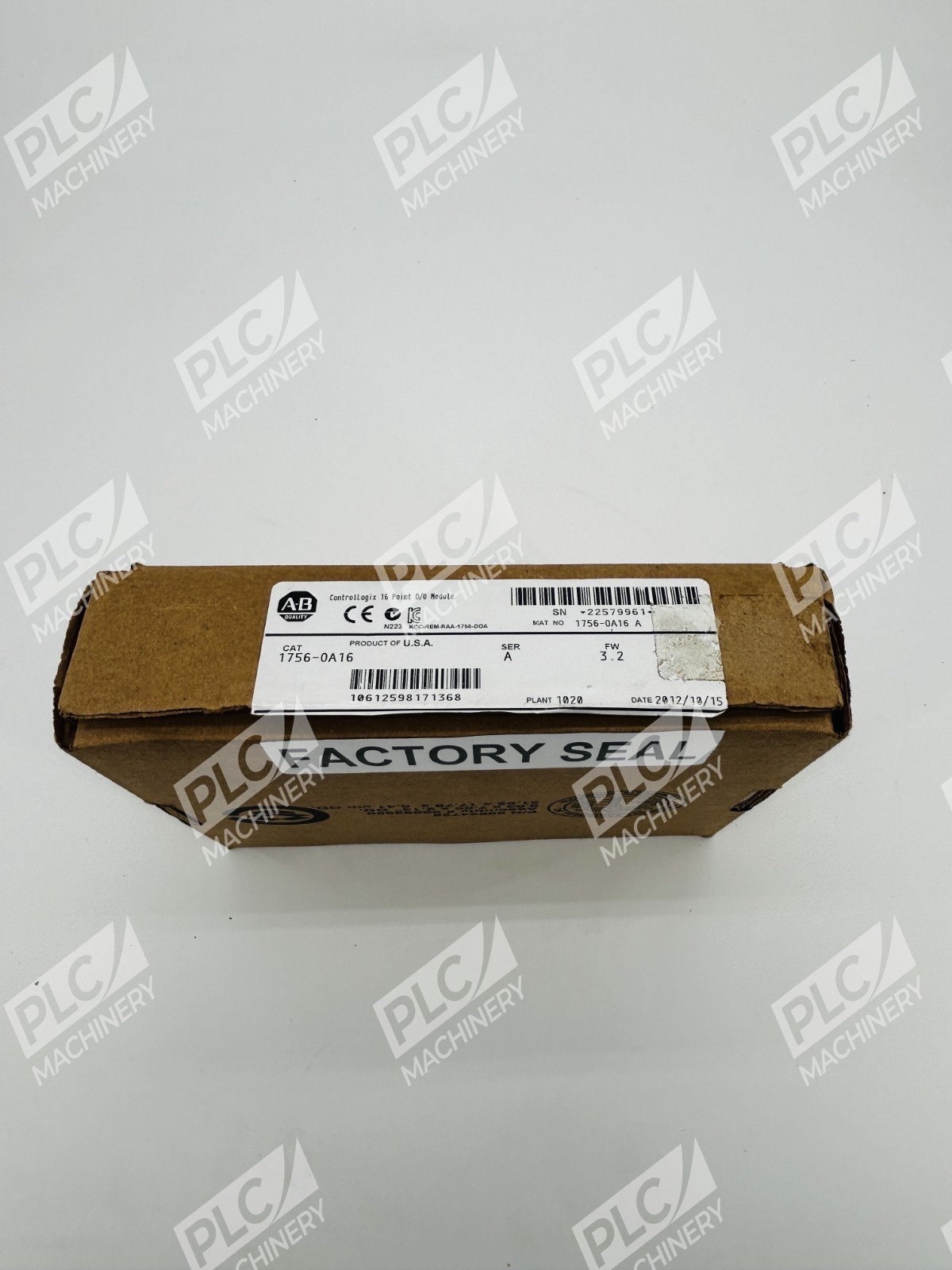 Allen-Bradley 1756-OA16 ControlLogix 16-Point AC Output Module Ser A w/o Door