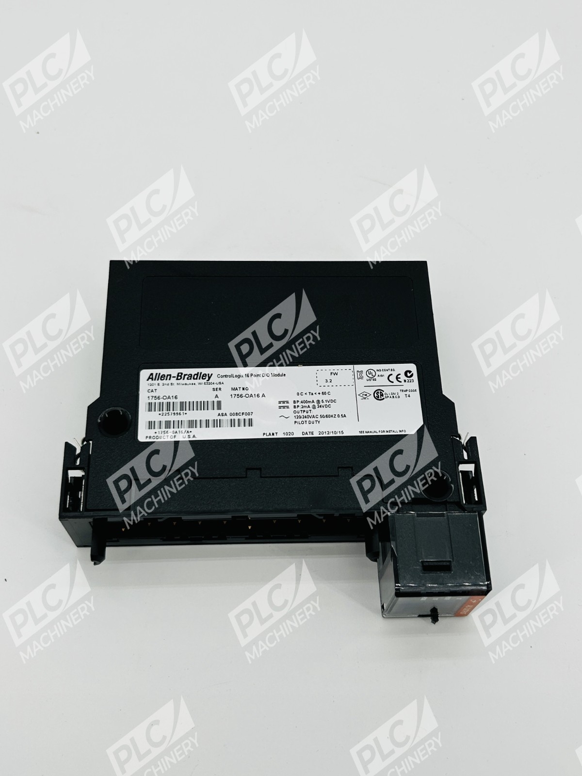 Allen-Bradley 1756-OA16 ControlLogix 16-Point AC Output Module Ser A w/o Door - Image 3