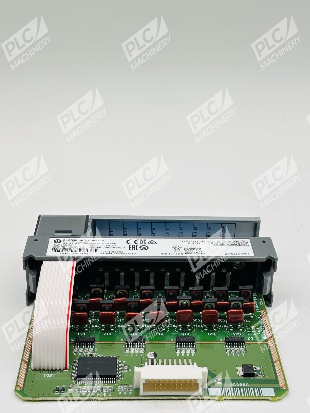 Allen Bradley 1746-OV16 Series C SLC500 24V DC Current Sinking Output Module - Image 3