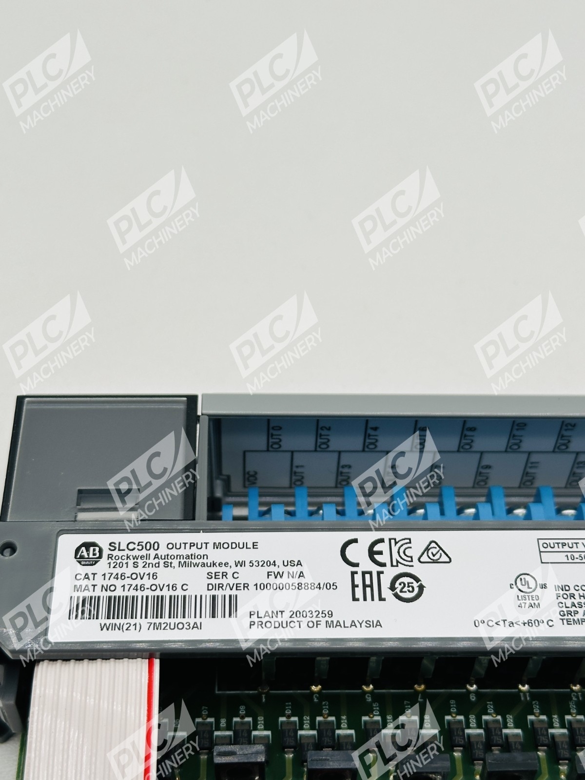 Allen Bradley 1746-OV16 Series C SLC500 24V DC Current Sinking Output Module - Image 5