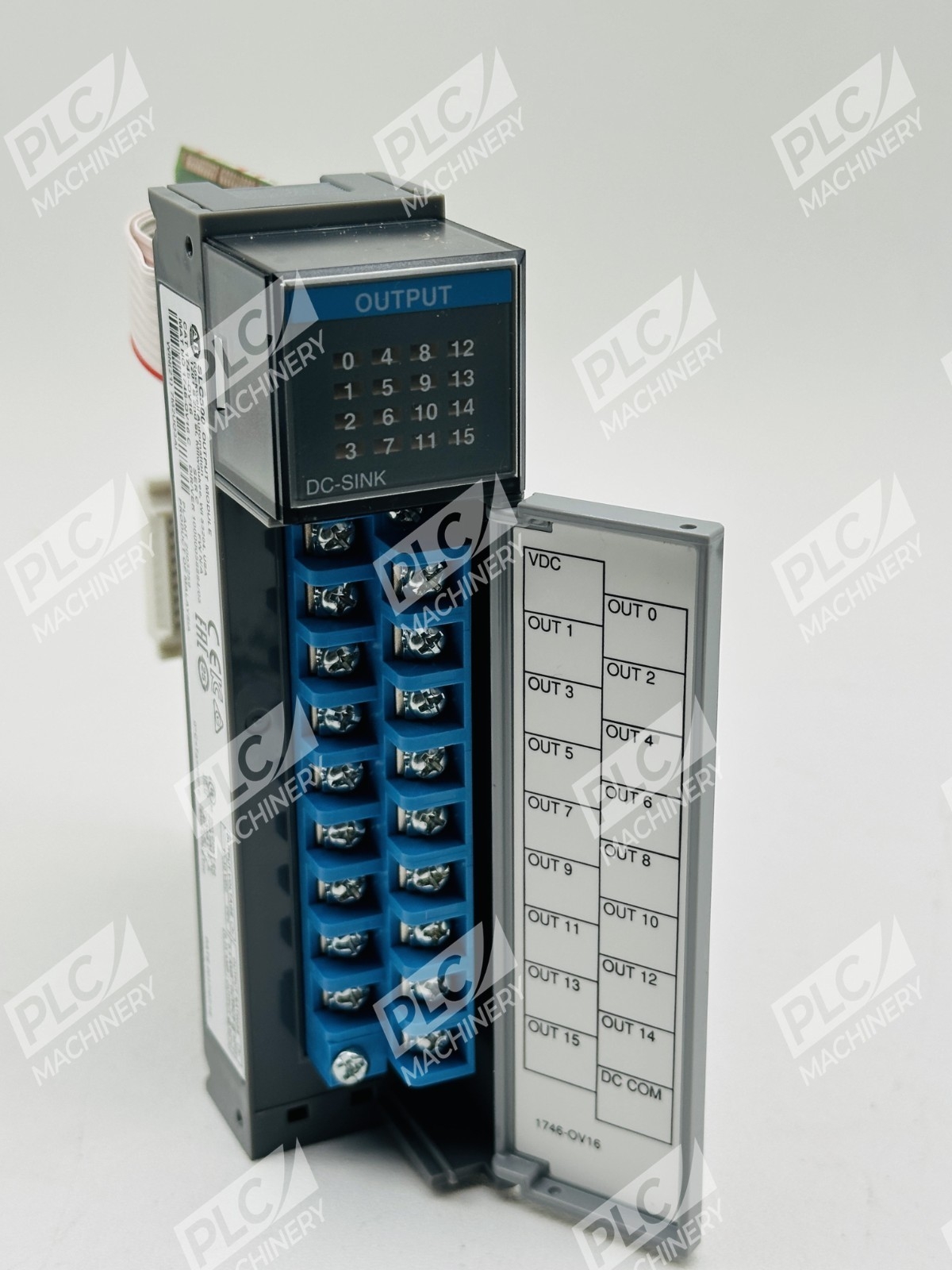Allen Bradley 1746-OV16 Series C SLC500 24V DC Current Sinking Output Module - Image 6