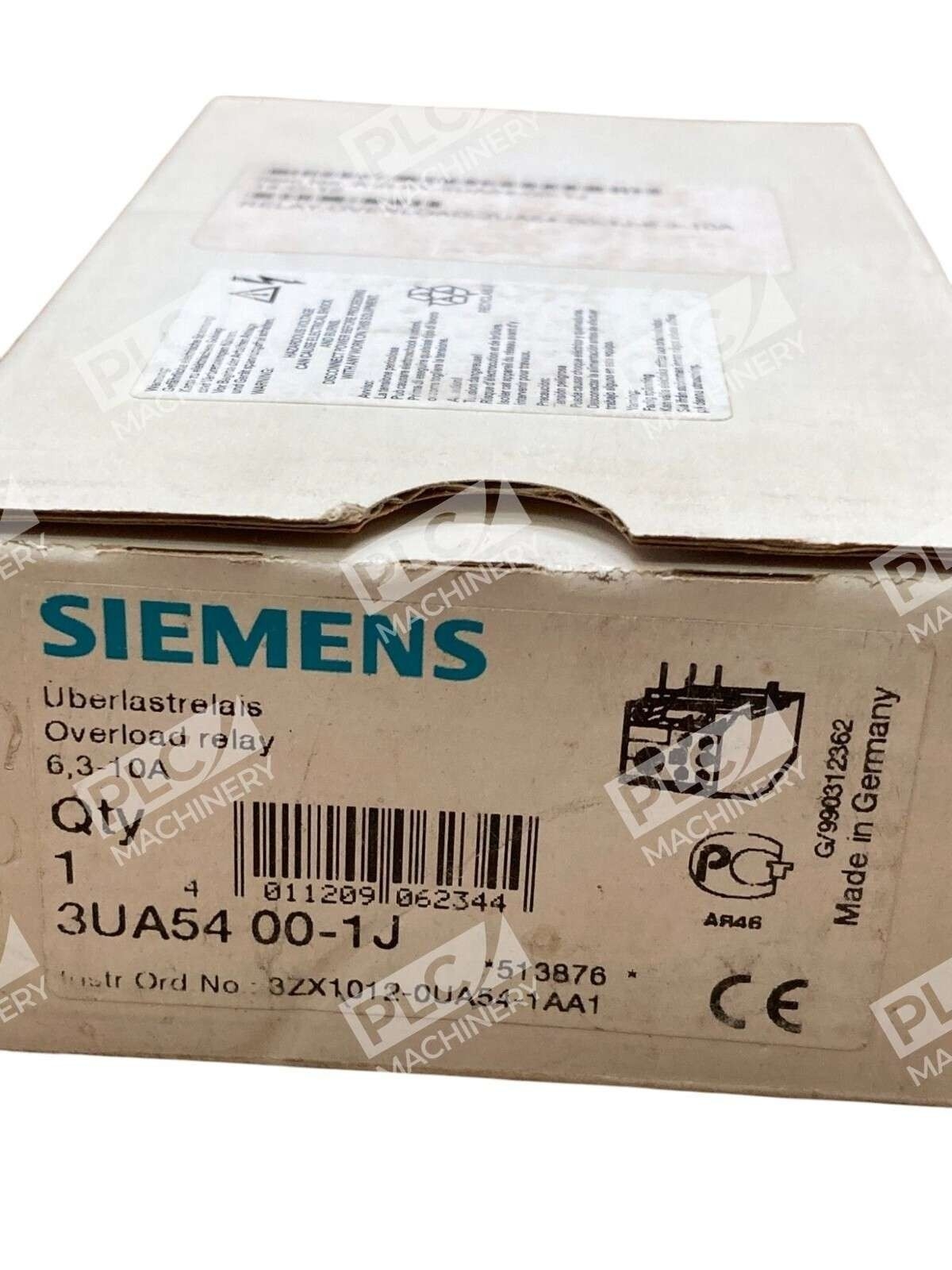 Siemens 3UA5400-1J 6.3-10A Overload Relay - Image 2