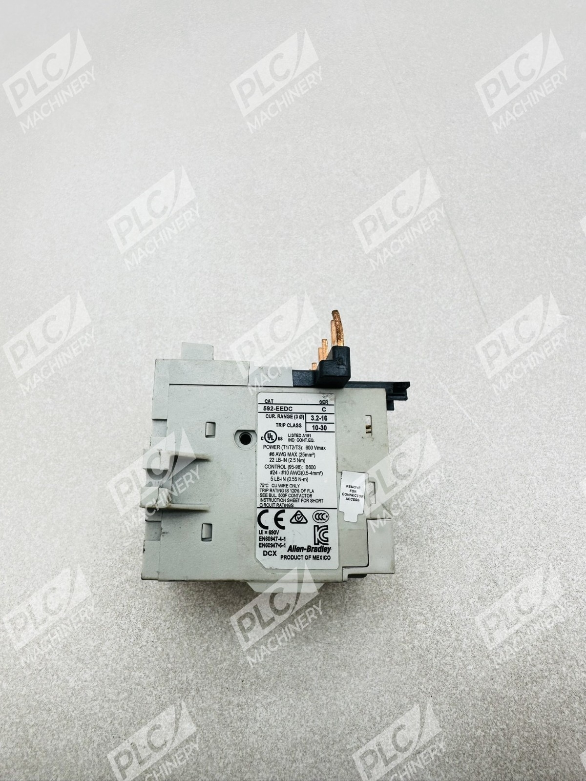 Allen Bradley 592-EEDC Solid-State Overload Relay Ser C - Image 3