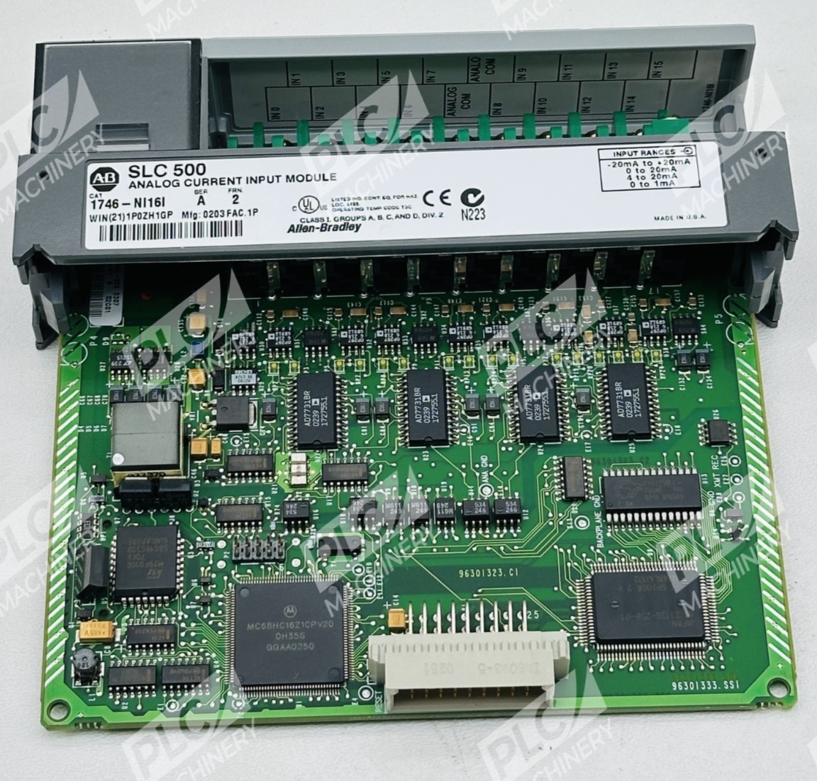 Allen Bradley 1746-NI16I Series A SLC500 Analog Current Input Module - Image 2
