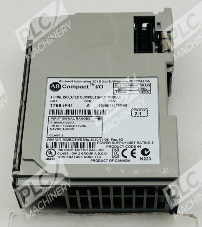 Allen Bradley 1769-IF4I Series A 4 Channel Isolated Cur/Volt Input Module