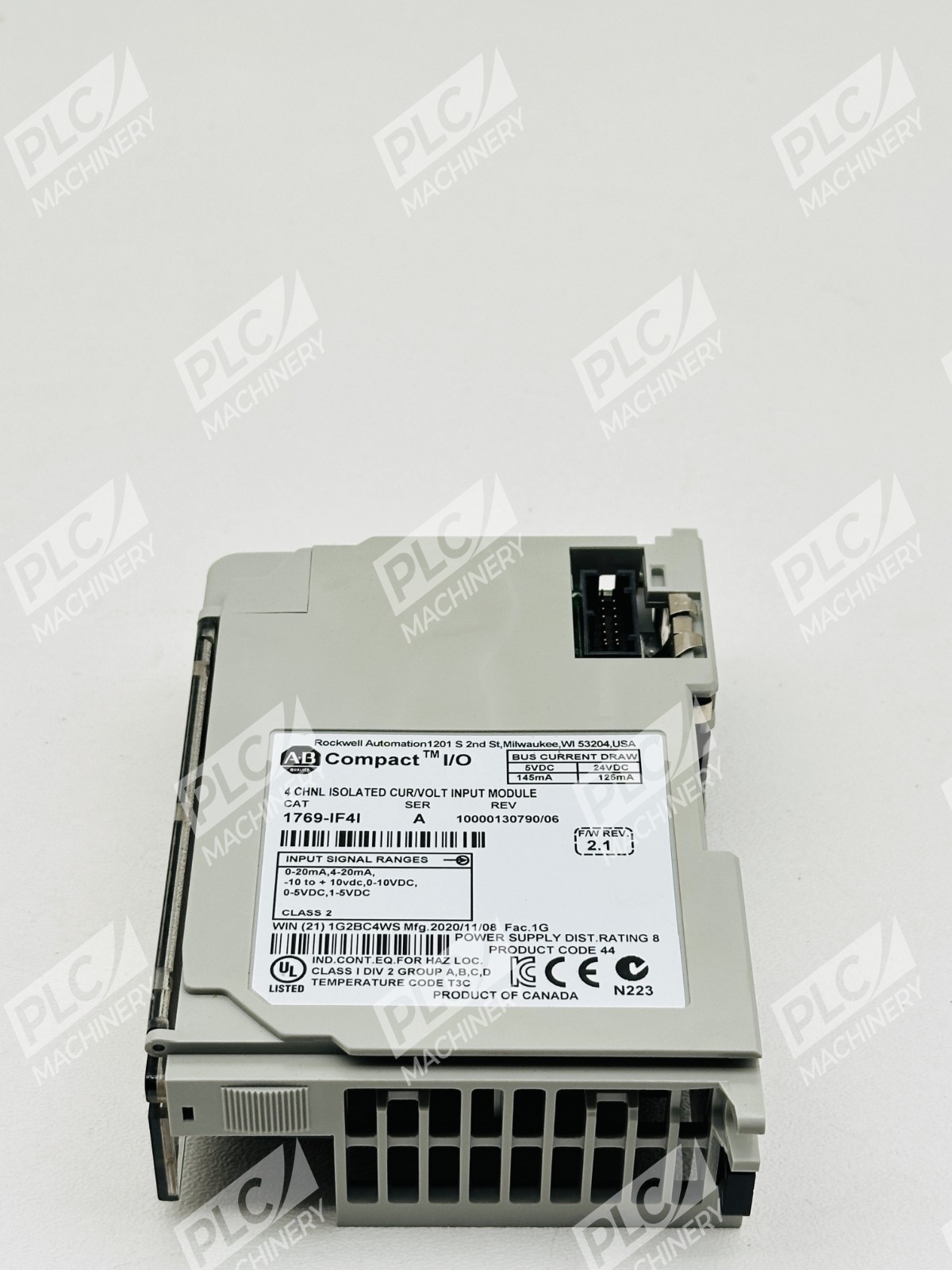 Allen Bradley 1769-IF4I Series A 4 Channel Isolated Cur/Volt Input Module - Image 2