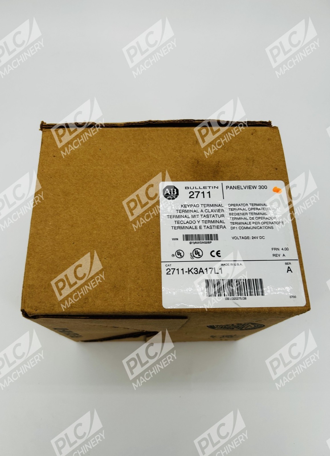 Allen Bradley 2711-K3A17L1 PanelView 300 Keypad Terminal Ser A