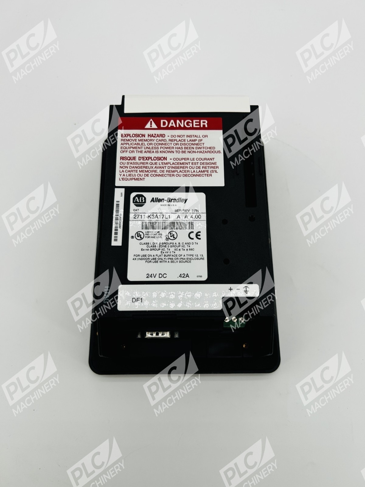 Allen Bradley 2711-K3A17L1 PanelView 300 Keypad Terminal Ser A - Image 8