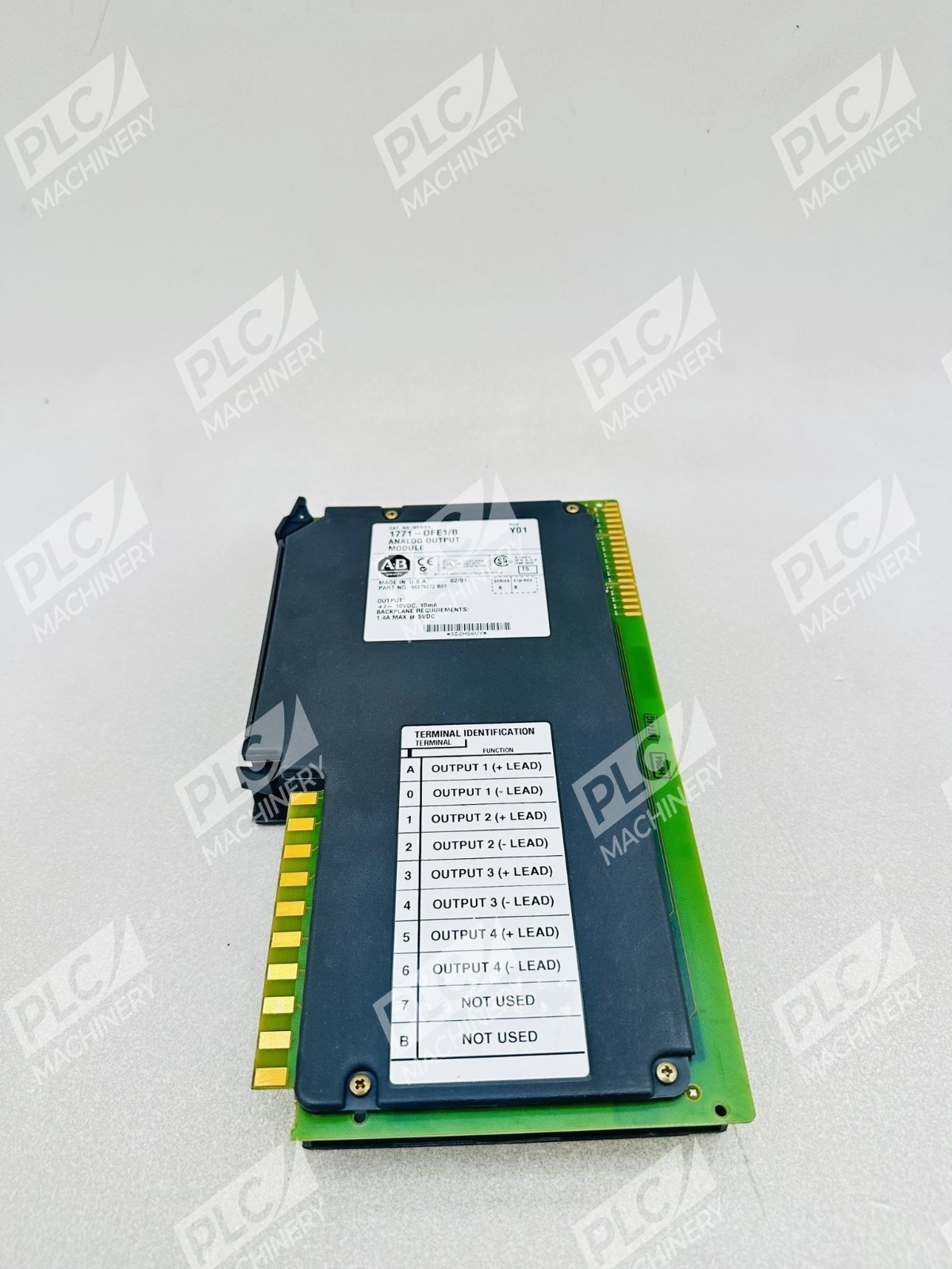 Allen Bradley 1771-OFE1 PLC 5 Analog Output Module Rev. Y01 Ser B - Image 3
