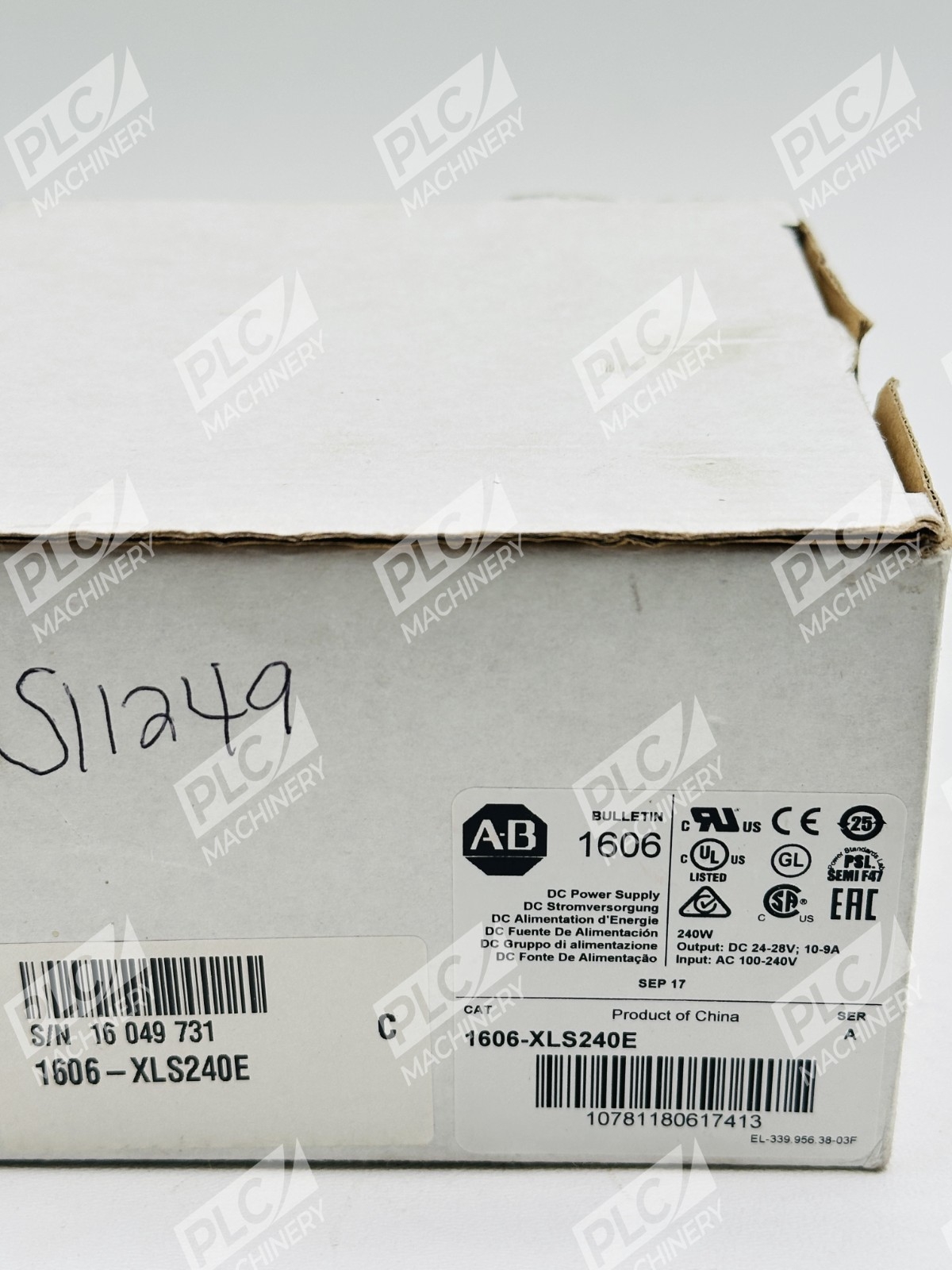 Allen Bradley 1606-XLS240E Series A DC Power Supply - Image 3