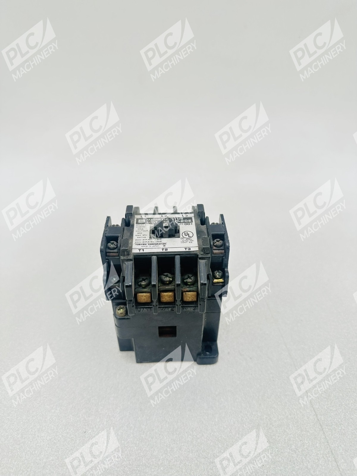 Toshiba C-20E Magnetic Contactor Nema Size 00+ 20A 3-Phase w/ XS - Image 2
