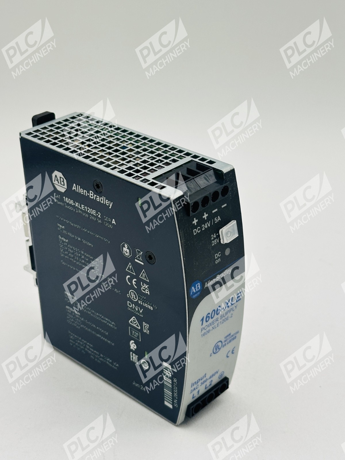 Allen Bradley 1606-XLE120E-2 Series A 24-28VDC 5A Power Supply - Image 5
