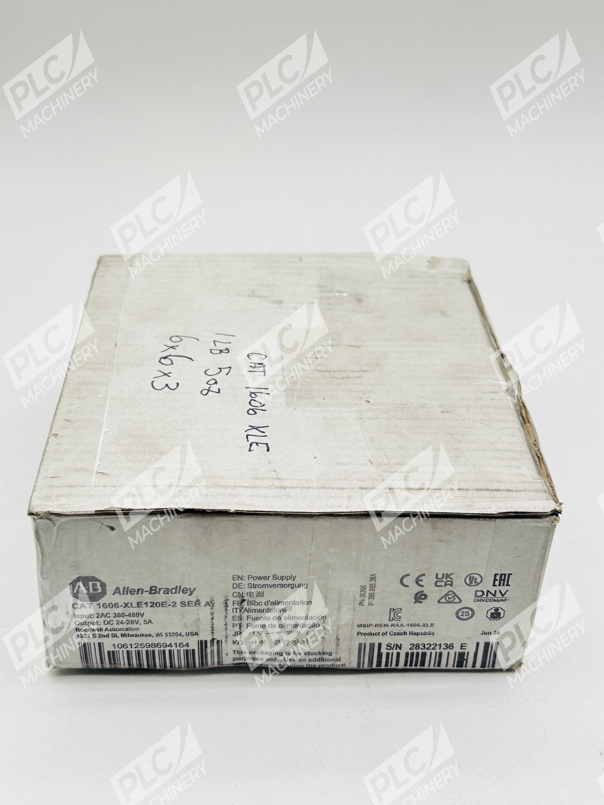 Allen Bradley 1606-XLE120E-2 Series A 24-28VDC 5A Power Supply - Image 8