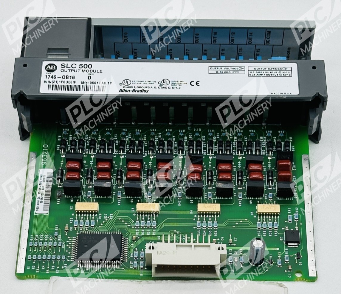 Allen Bradley 1746-OB16 Series D SLC500 Output Module