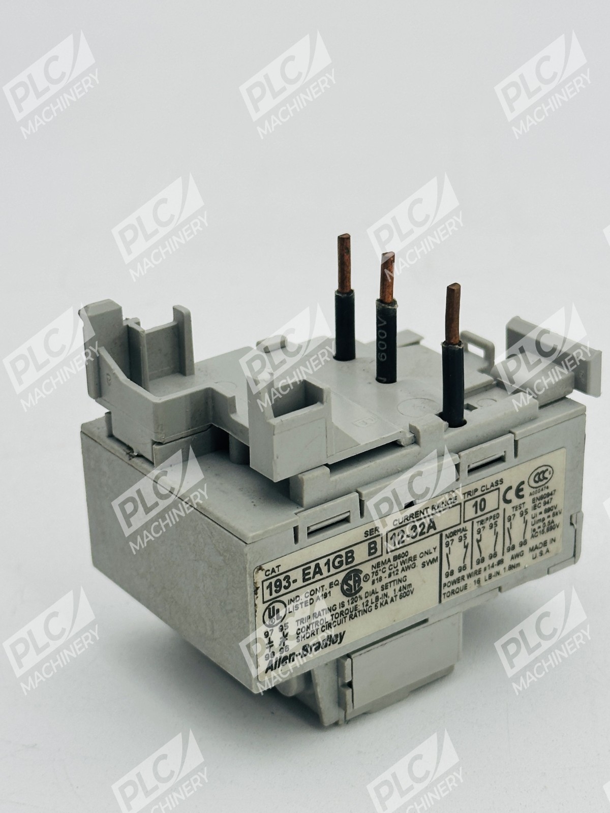 Allen Bradley 193-EA1GB Electronic Overload Relay Ser B - Image 6