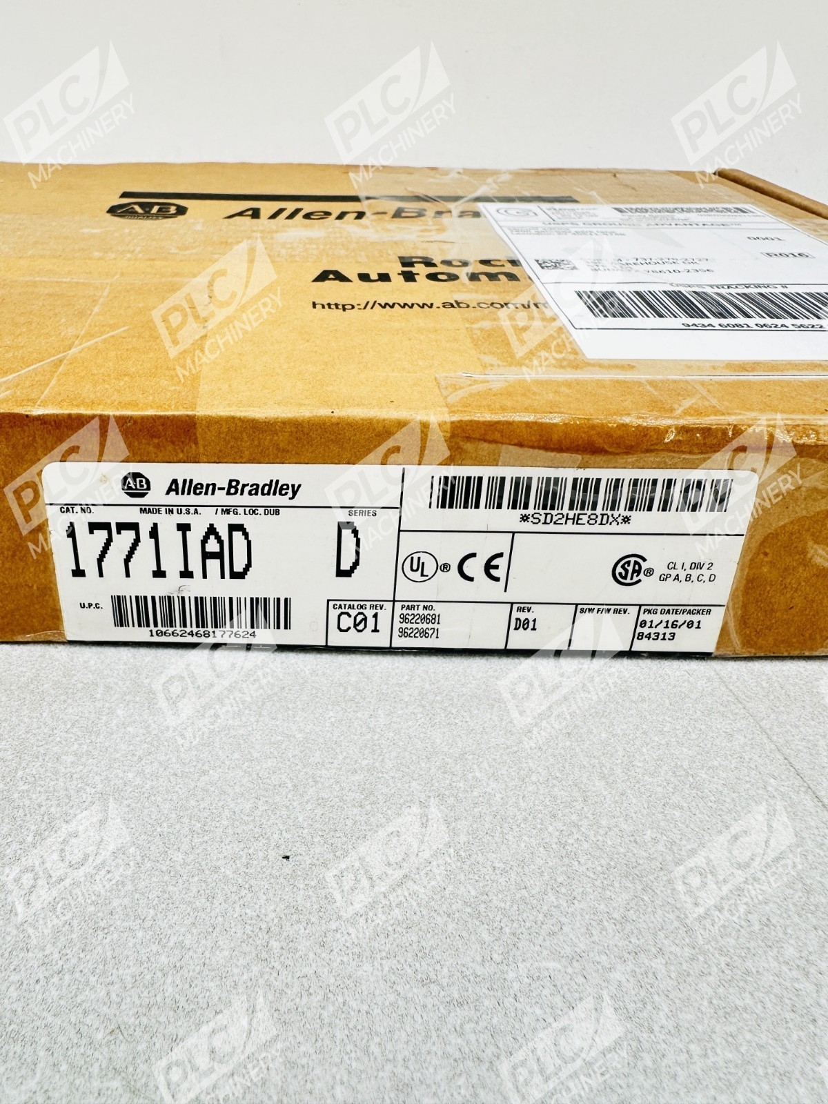 Allen Bradley 1771-IAD Series D 120V DC/AC Input Module Missing Block - Image 2