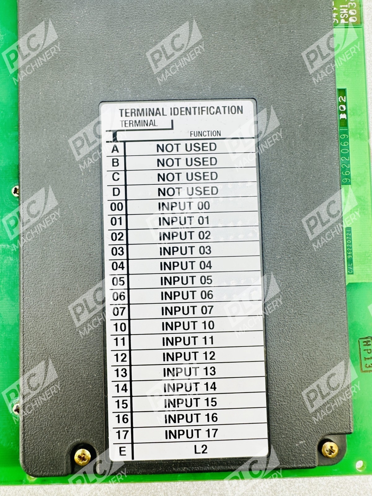 Allen Bradley 1771-IAD Series D 120V DC/AC Input Module Missing Block - Image 6