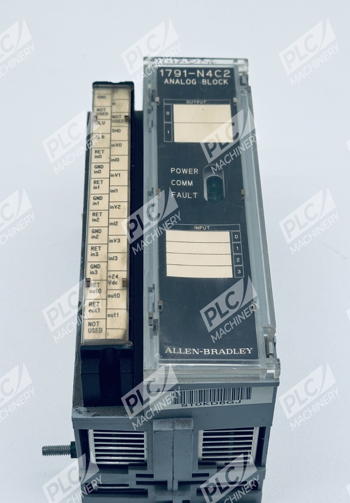 Allen Bradley 1791-N4C2 Analog Block I/O Module 85-132VAC 150MA Ser A