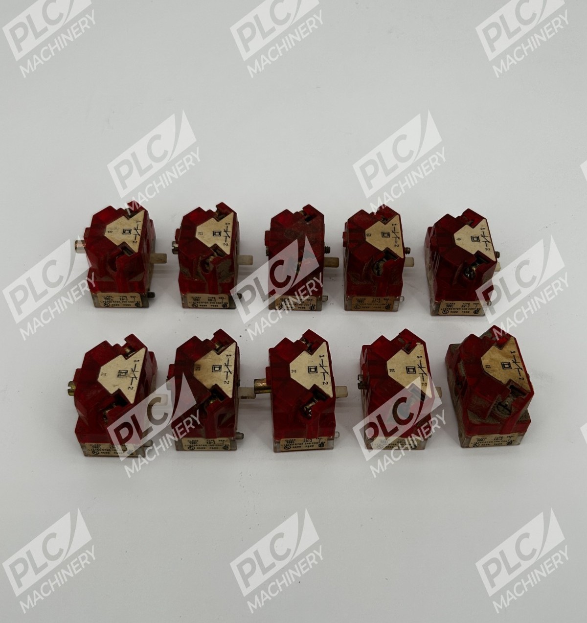 Square D 9001 KA-3 Contact Block Push Button Operator Ser J Lot of 10