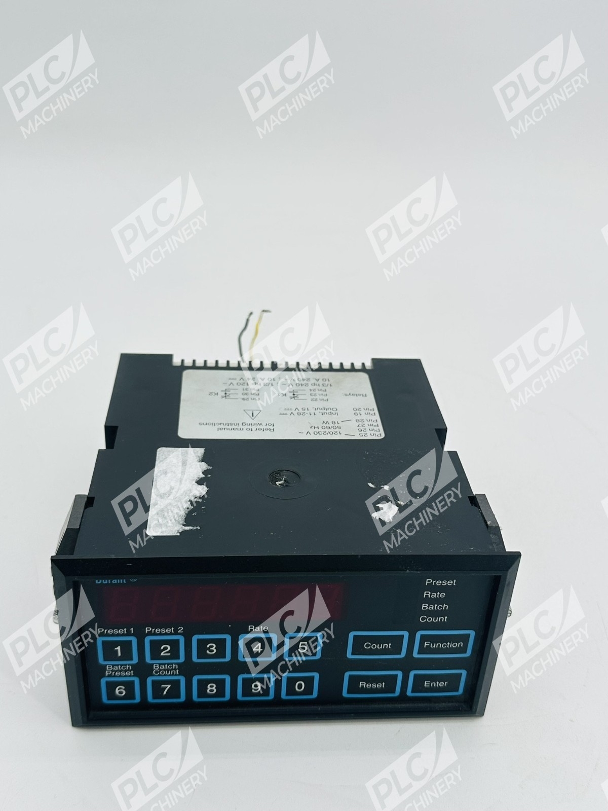 Eaton Durant 5886-7400 President Series Programmable Counter Controller - Image 2