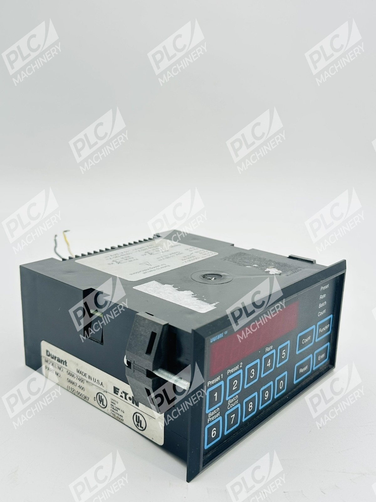 Eaton Durant 5886-7400 President Series Programmable Counter Controller - Image 3