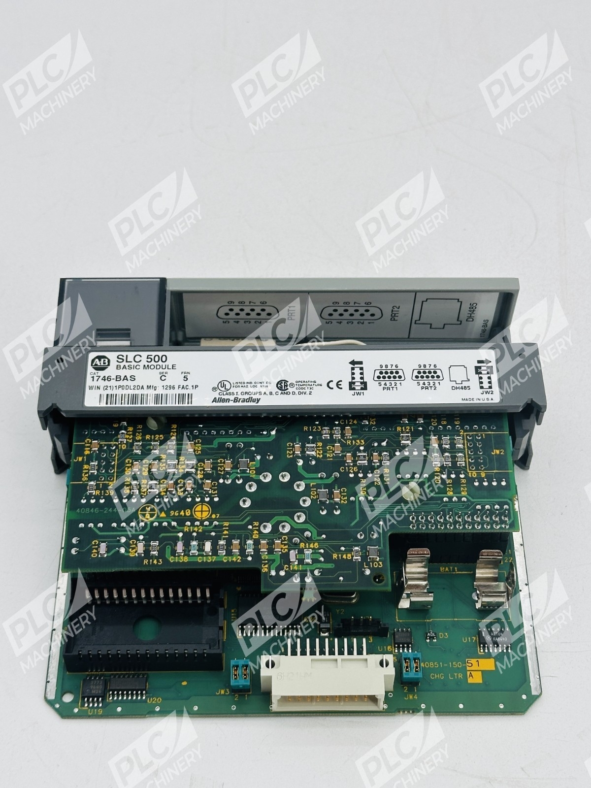 Allen Bradley 1746-BAS Series C SLC500 Basic Module - Image 4