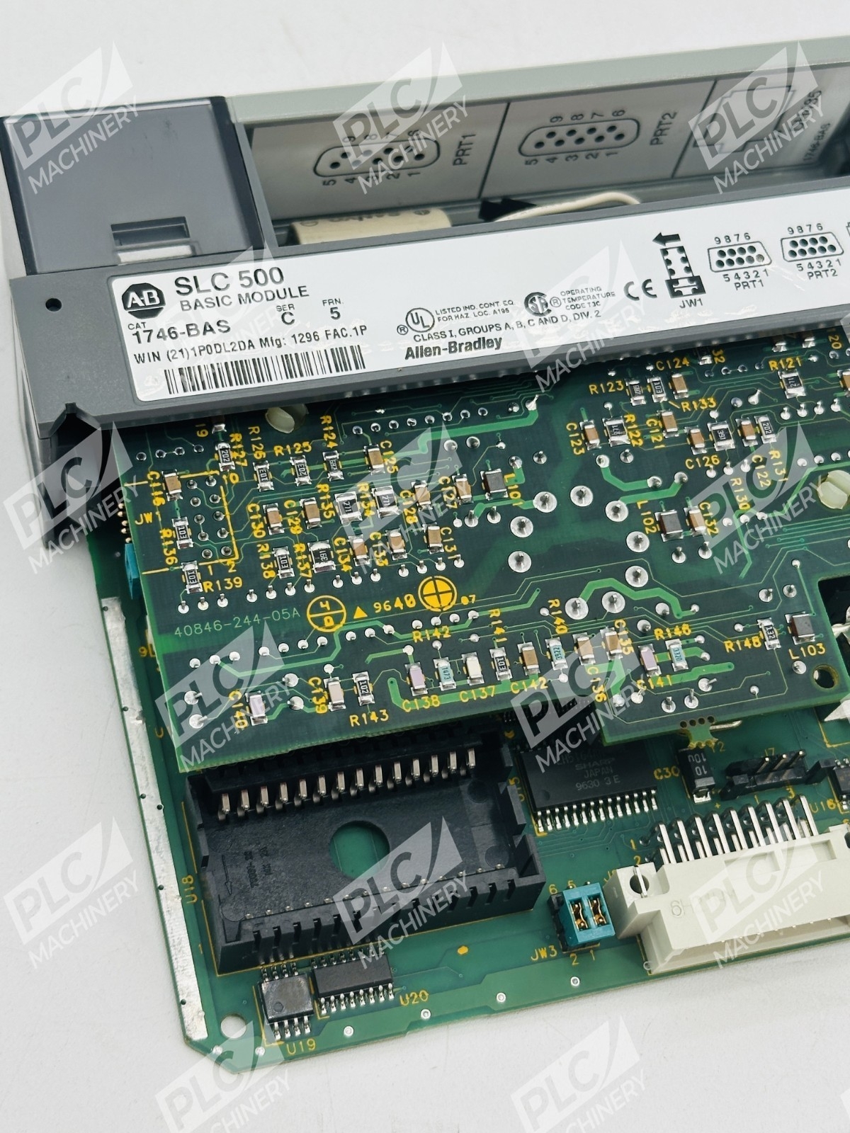 Allen Bradley 1746-BAS Series C SLC500 Basic Module - Image 5