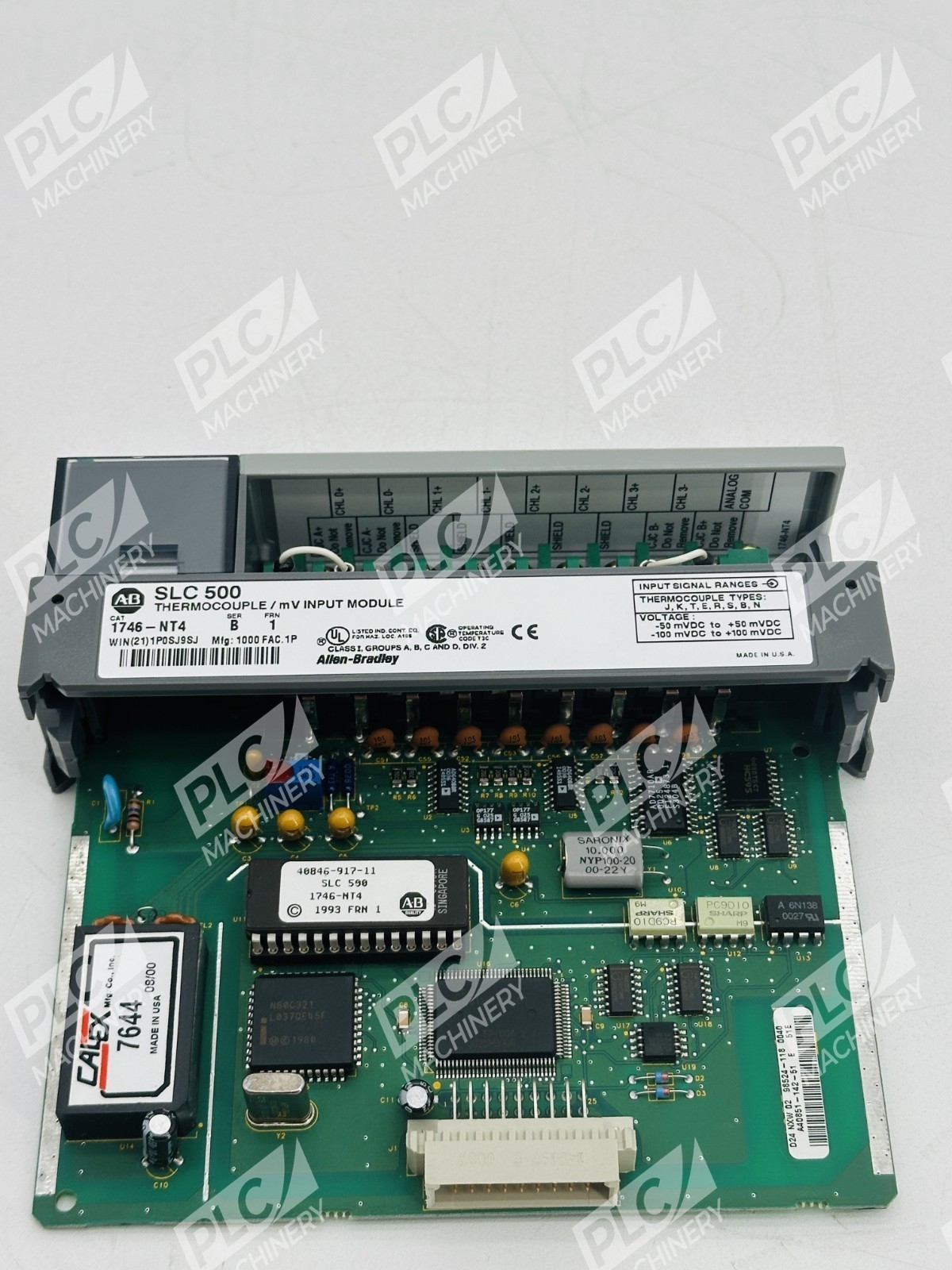 Allen Bradley 1746-NT4 Series B SLC500 Thermocouple Millivolt Input Module - Image 4