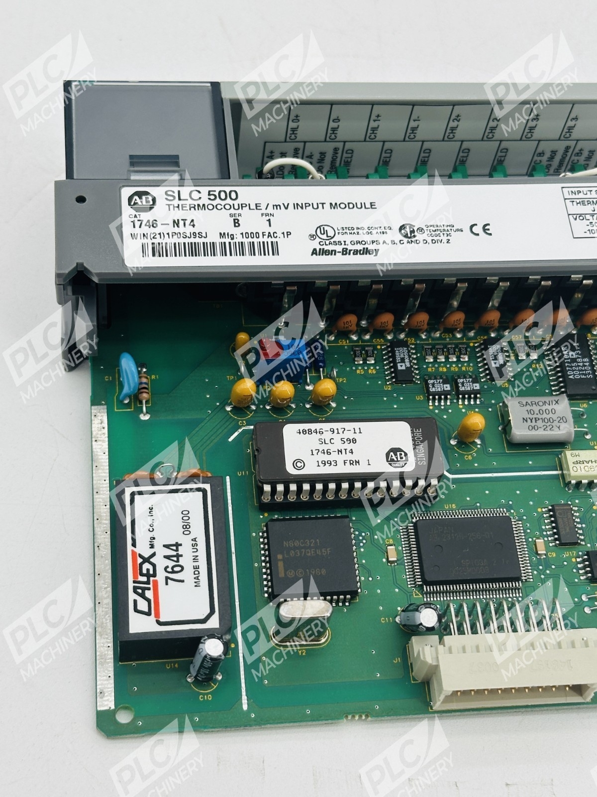 Allen Bradley 1746-NT4 Series B SLC500 Thermocouple Millivolt Input Module - Image 5