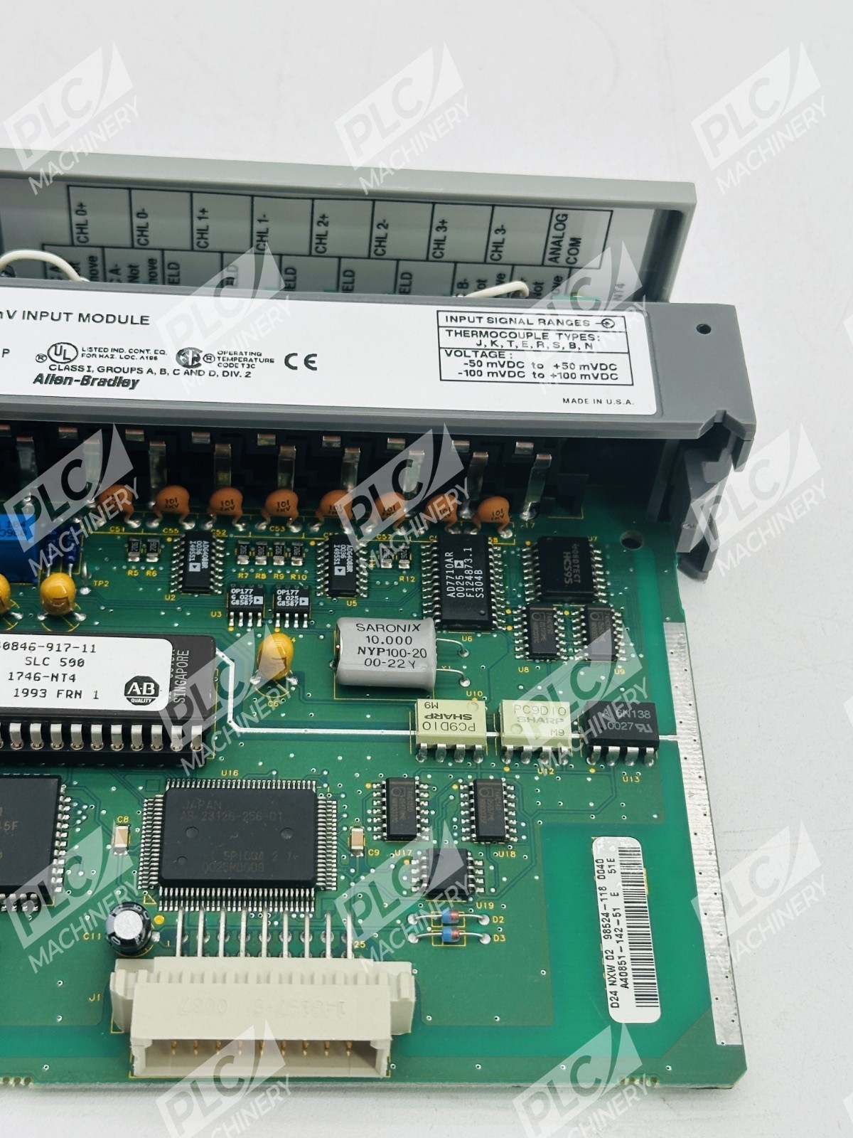 Allen Bradley 1746-NT4 Series B SLC500 Thermocouple Millivolt Input Module - Image 6
