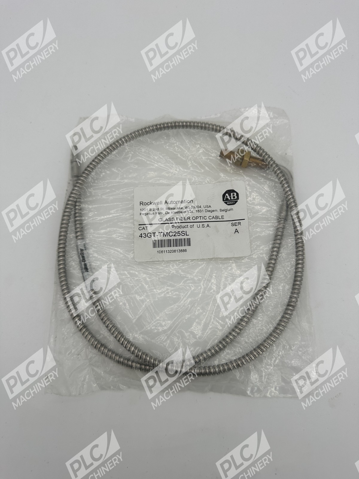 Allen Bradley 43GT-TMC25SL Glass Fiber Optic Cable Ser A