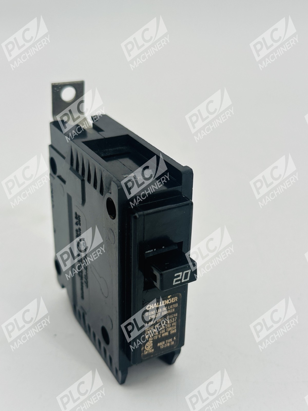 Challenger BQ1C020 1-Pole 20A 120/240V Bolt-On Circuit Breaker - Image 6