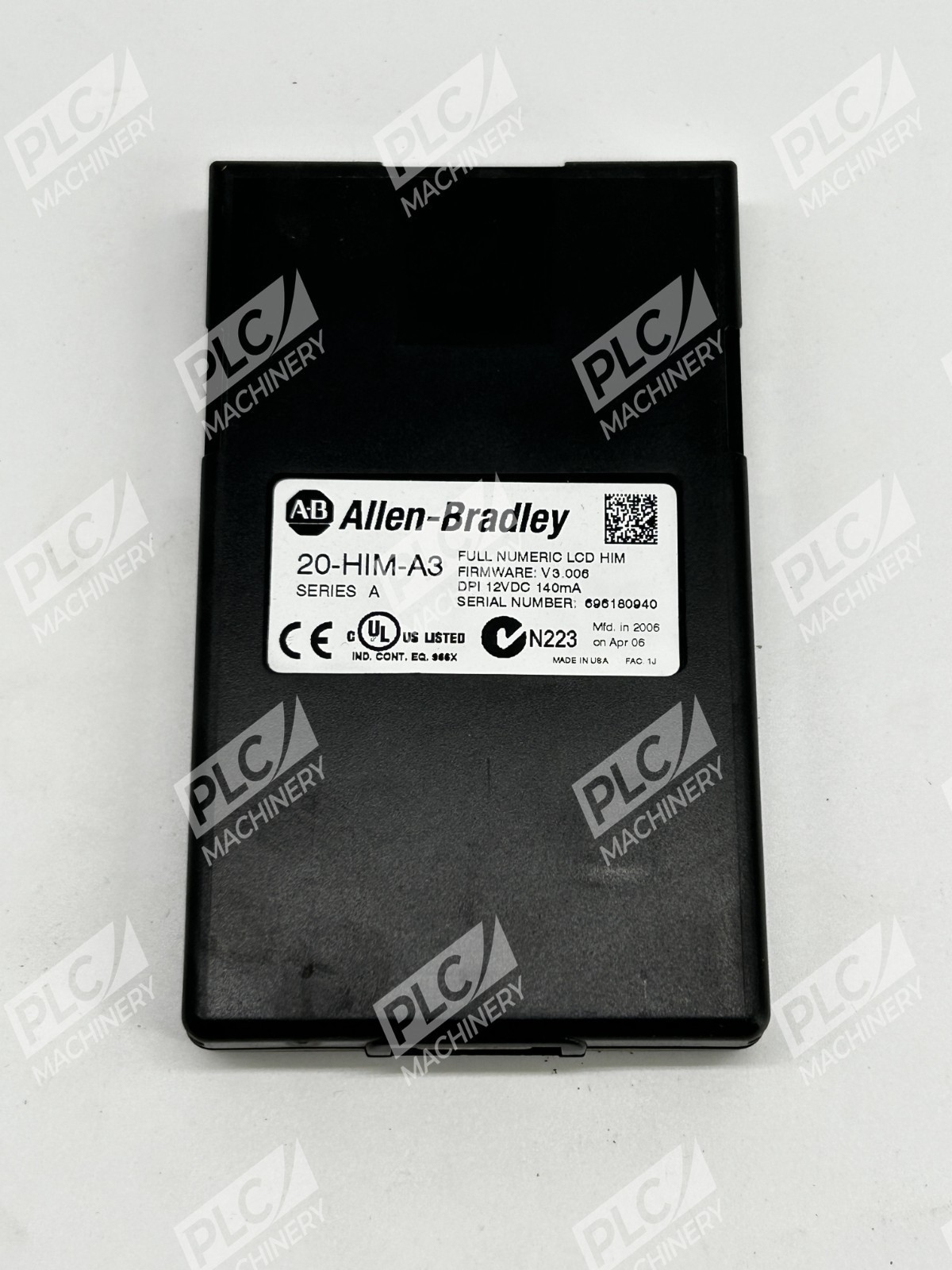 Allen Bradley 20-HIM-A3 Full Numeric LCD Him V3.006 Ser A - Image 2