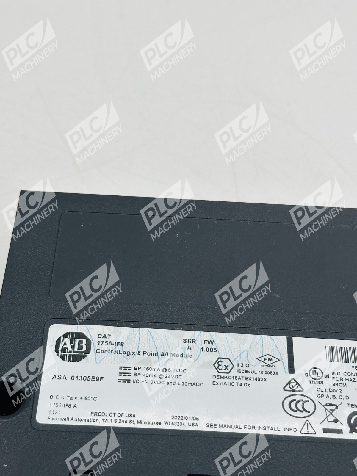 Allen Bradley 1756-IF8 Series A ControlLogix 8 Point A/I Module - Image 8