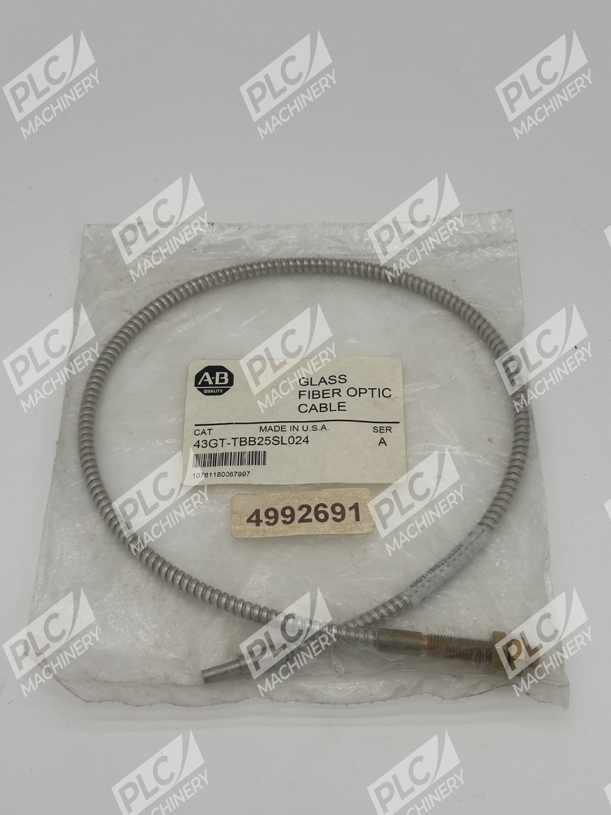 Allen Bradley 43GT-TBB25SL024 Glass Fiber Optic Cable Ser A