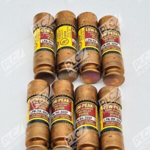 Bussmann LPN-RK-20SP Low-Peak Dual-Element Time-Delay Fuse Lot of 8