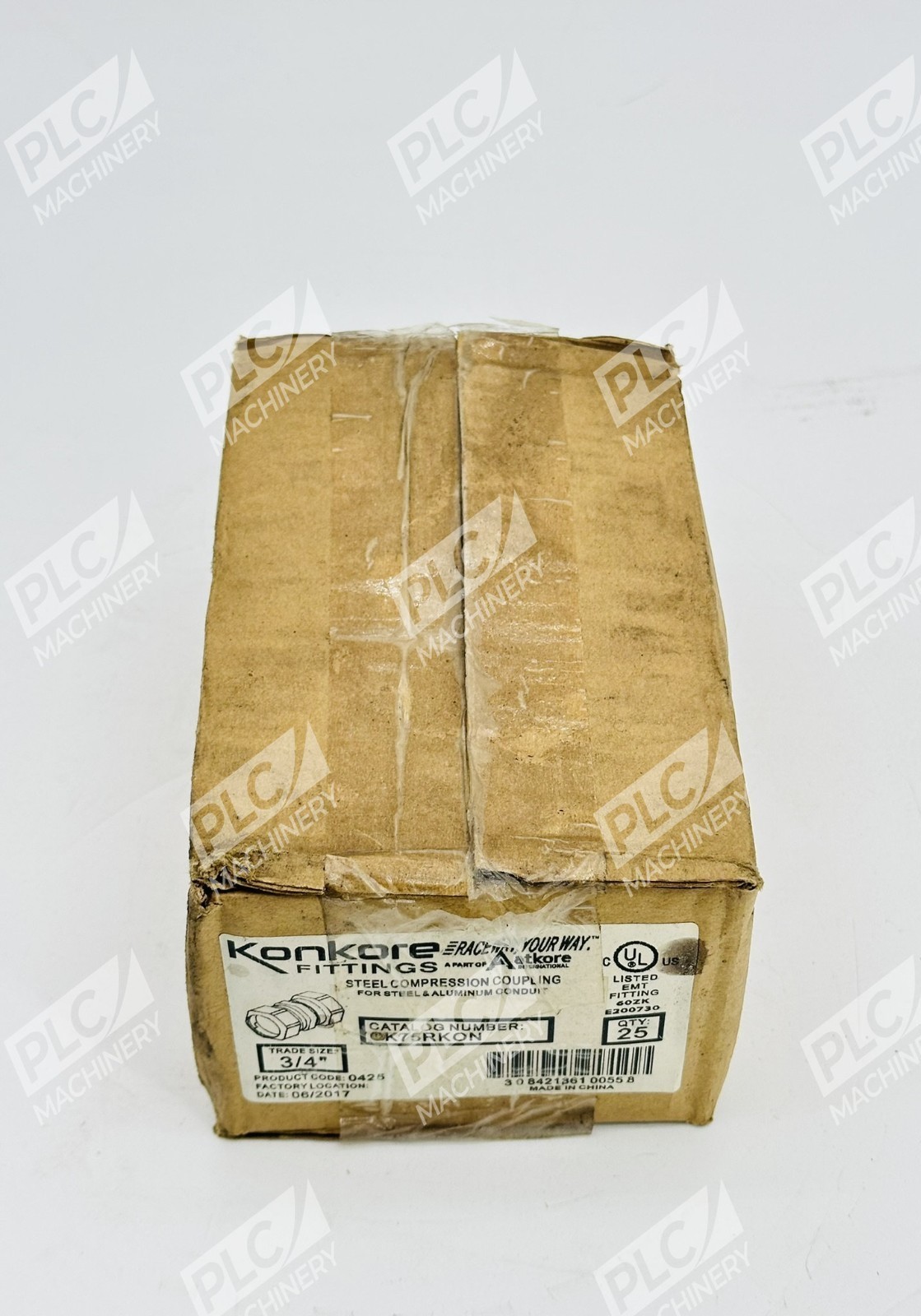 Konkore CK75RKON Steel Compression Coupling 3/4 Inch Box of 25
