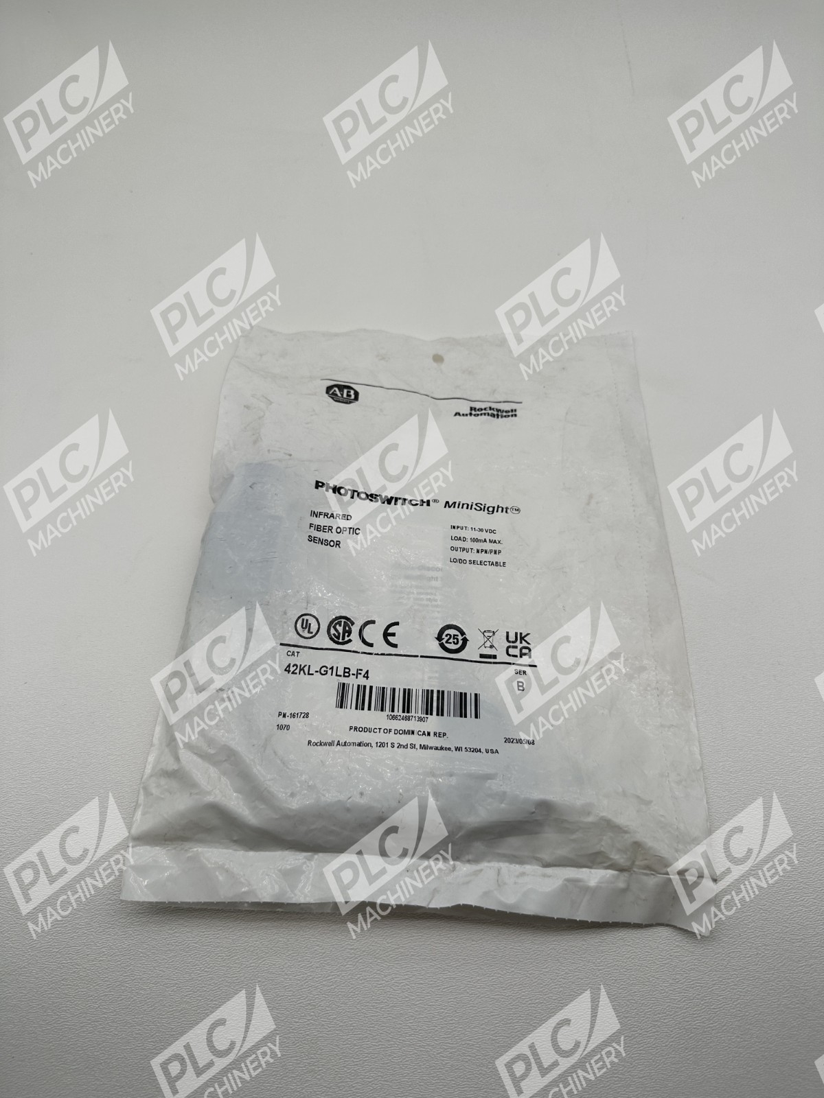 Allen Bradley 42KL-G1LB-F4 MiniSight Fiber Optic Sensor Ser B - Image 2