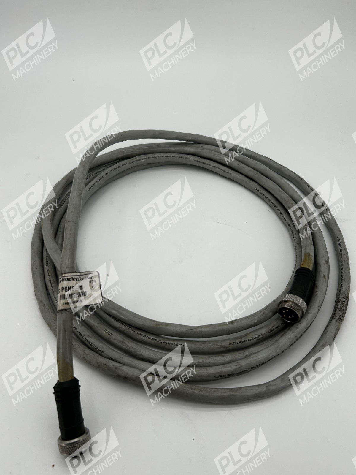 Allen Bradley 1485CS-P6N5-M5 DeviceNet Thick Passive Cable Cordset Ser A - Image 2