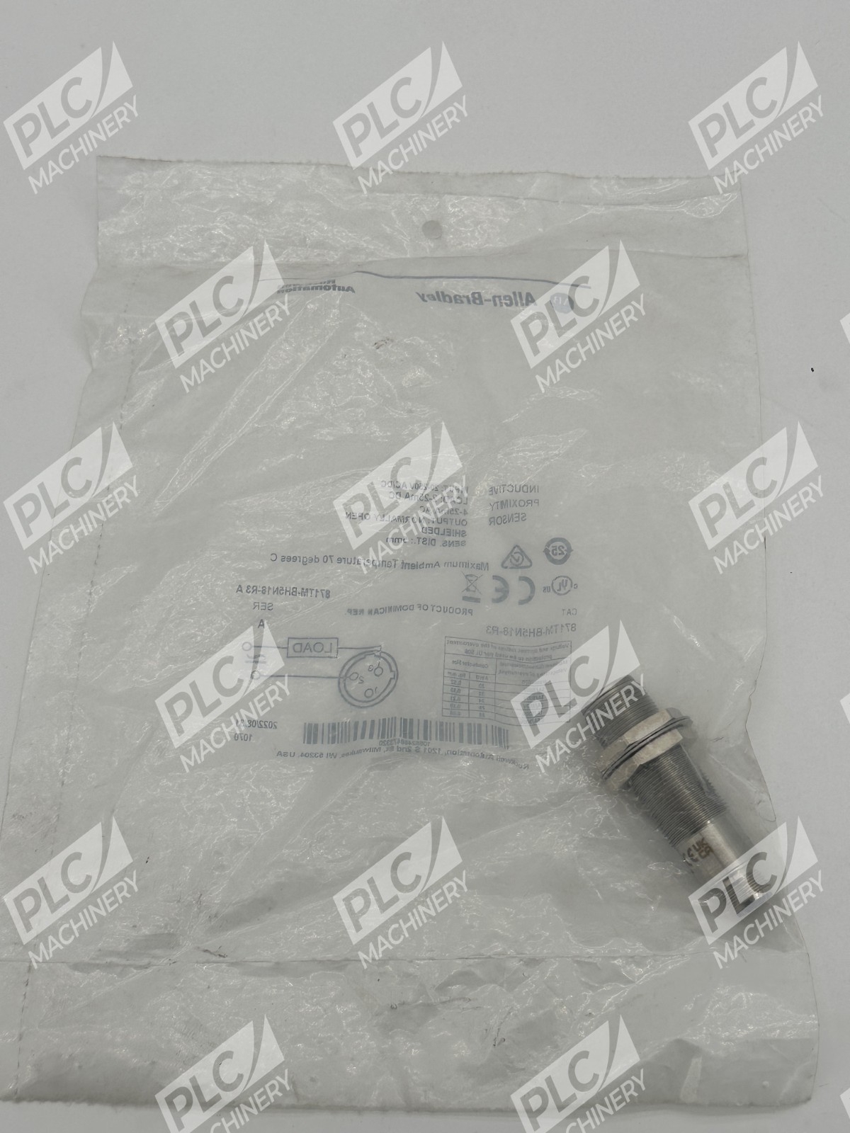 Allen Bradley 871TM-BH5N18-R3 Inductive Proximity Sensor 5mm Ser A - Image 2