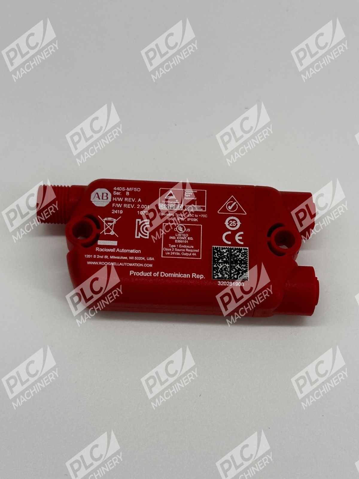 Allen Bradley 440S-MF5D GuardLink Safety Switch Ser B - Image 2