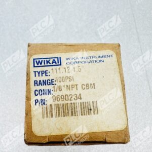 Wika Instrument 9690234 Pressure Gauge Type 111.12 1.5" 100PSI