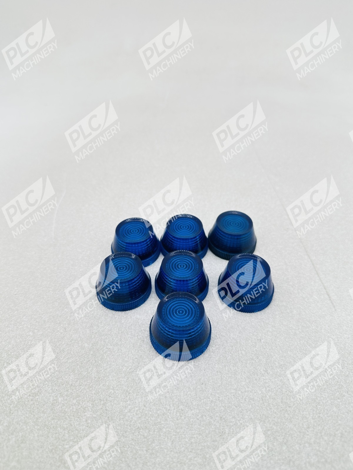Allen Bradley 800T-N26B Blue Lens Cap Lot of 7