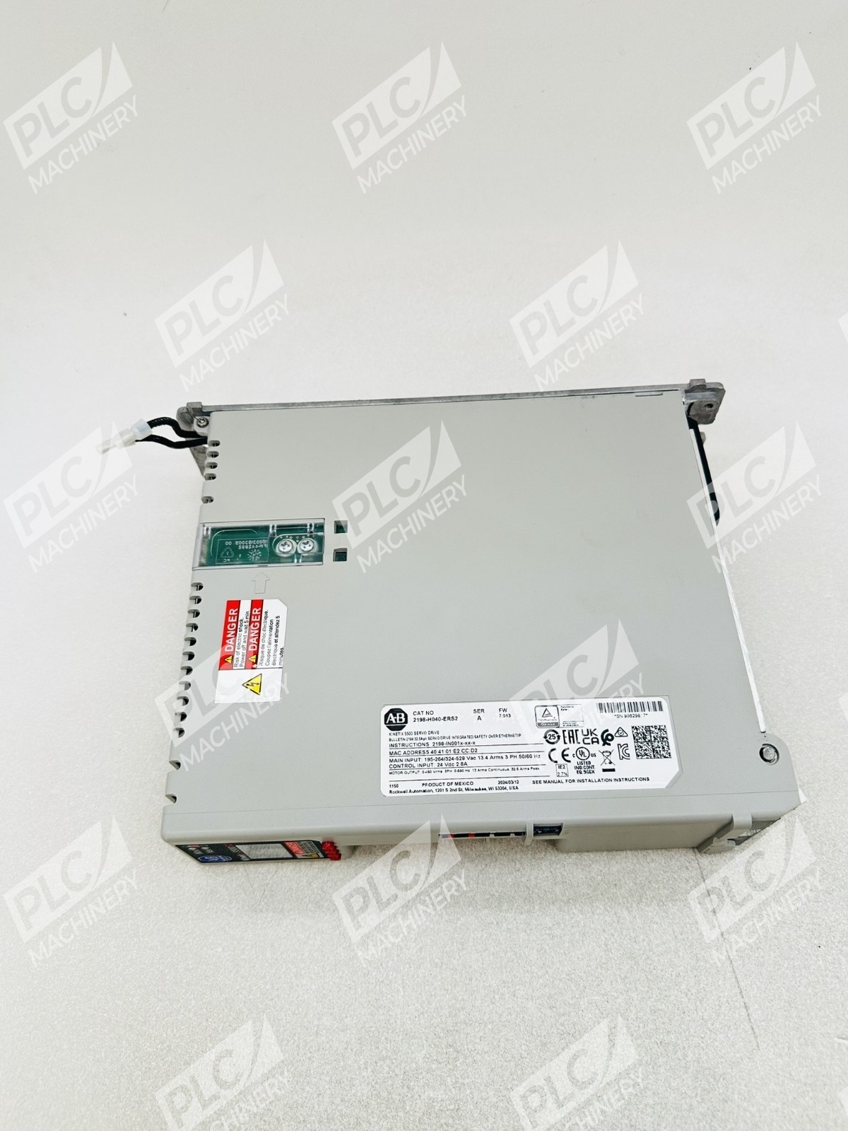 Allen Bradley 2198-H040-ERS2 Kinetix 5500 Servo Drive FW 7.013 Ser A - Image 5