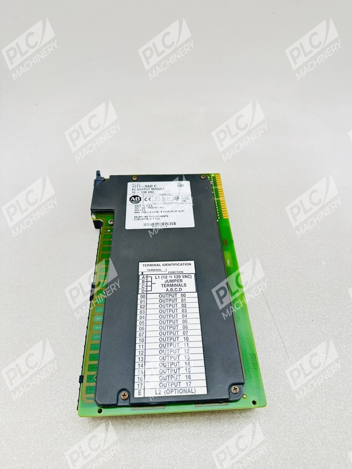 Allen Bradley 1771-OAD PLC 5 AC Output Module Rev. C02 Ser C