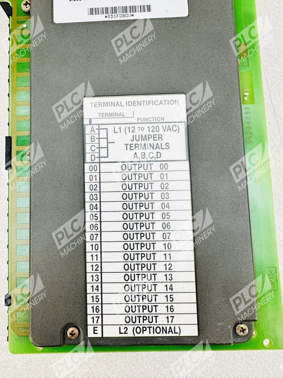 Allen Bradley 1771-OAD PLC 5 AC Output Module Rev. C02 Ser C - Image 3