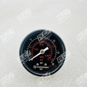 Norgren 18-015-207 Pneumatic Pressure Gauge 0-30 PSI